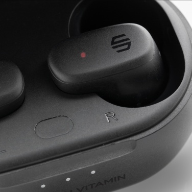 Logotrade promotional product image of: Urban Vitamin Gilroy hybrid ANC and ENC earbuds