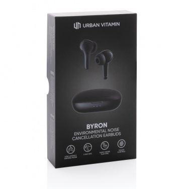 Logotrade promotional giveaway image of: Urban Vitamin Byron ENC earbuds