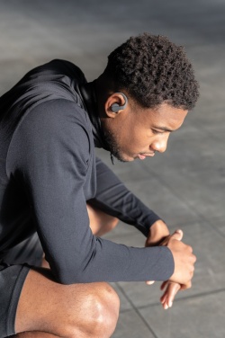 Logotrade promotional item picture of: Urban Vitamin Pacifica RCS rplastic earbuds