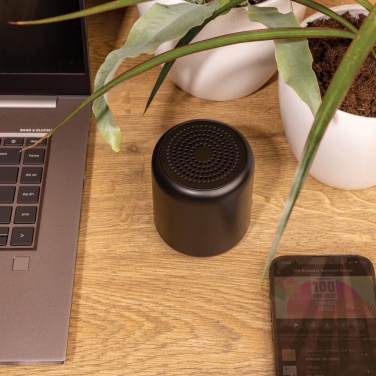 Logotrade advertising products photo of: RCS certified recycled plastic 5W Wireless speaker