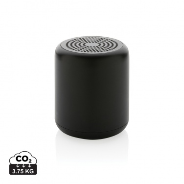 Logo trade promotional products image of: RCS certified recycled plastic 5W Wireless speaker