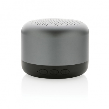 Logo trade promotional products image of: Terra RCS recycled aluminium 5W wireless speaker