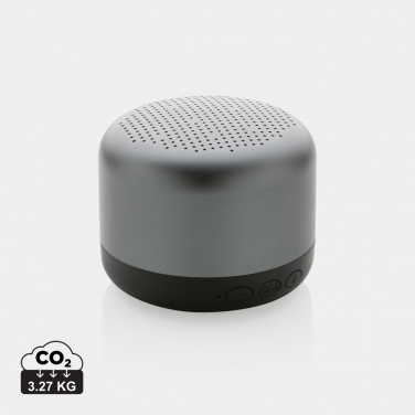 Logo trade promotional items image of: Terra RCS recycled aluminium 5W wireless speaker