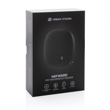 Logo trade corporate gifts picture of: Urban Vitamin Hayward IPX7 waterproof 5W speaker