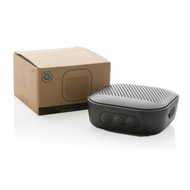 Logo trade promotional giveaways image of: RCS recycled plastic Soundbox 3W speaker