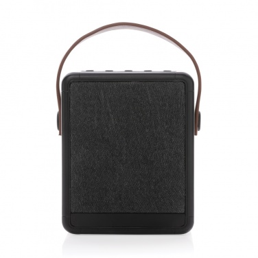 Logotrade corporate gift picture of: Skywave RCS recycled plastic solar speaker 12W