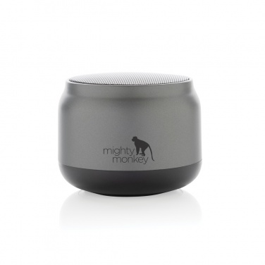 Logo trade promotional merchandise image of: BeatBuddy recycled plastic 3W speaker