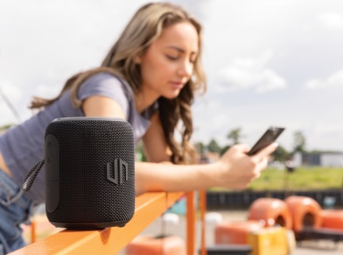 Logo trade promotional items image of: Urban Vitamin Palmdale RCS rplastic 16W speaker IPX7