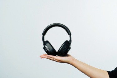 Logo trade promotional items picture of: Irvine RCS recycled and repairable ANC wireless headphone