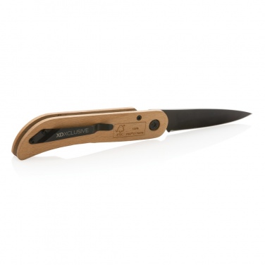 Logo trade corporate gift photo of: Nemus Luxury Wooden knife with lock