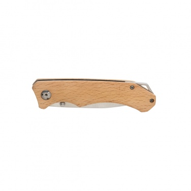 Logo trade promotional gifts picture of: Wooden outdoor knife