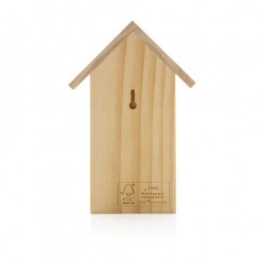 Logotrade promotional item picture of: Wooden birdhouse