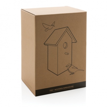 Logotrade advertising products photo of: Wooden birdhouse