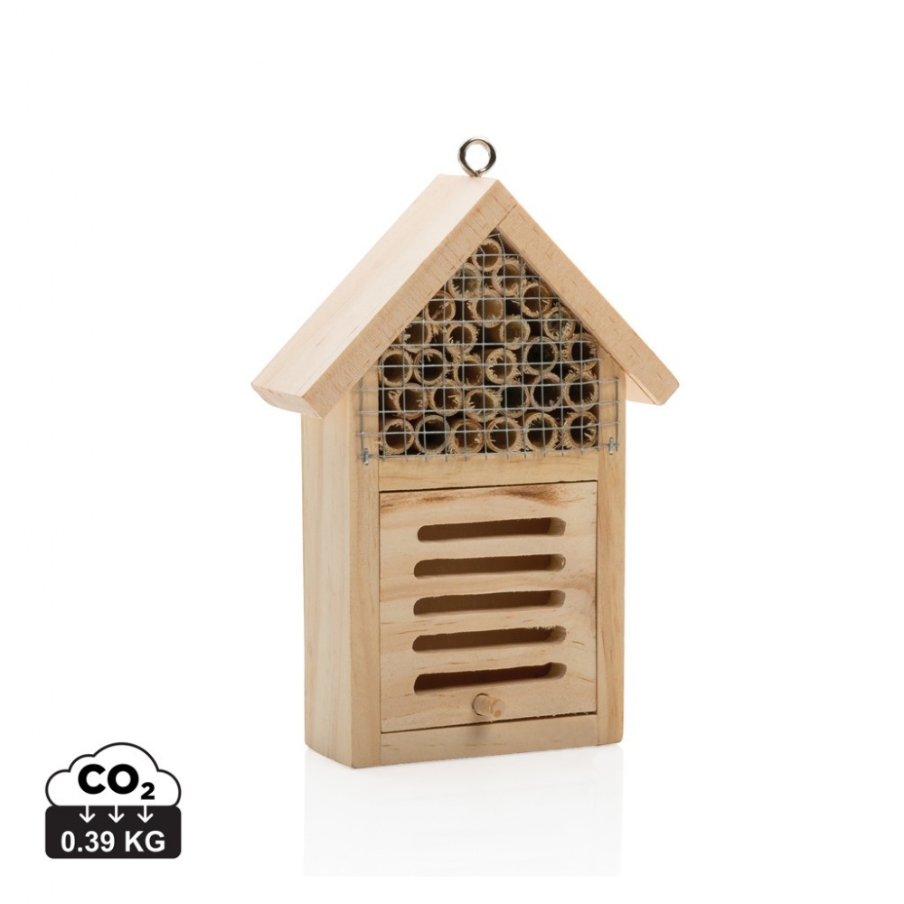 Logo trade corporate gifts image of: Small insect hotel