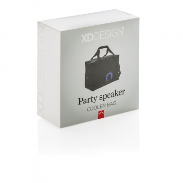 Logo trade corporate gifts picture of: Party speaker cooler bag
