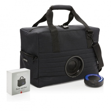 Logo trade corporate gift photo of: Party speaker cooler bag