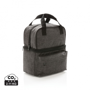 Logotrade business gift image of: Cooler bag with 2 insulated compartments