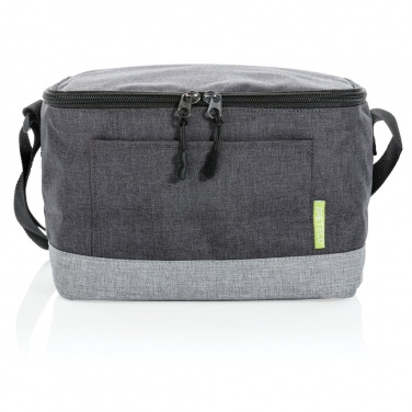 Logo trade promotional merchandise picture of: Duo colour RPET cooler bag