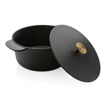Logo trade corporate gifts image of: Ukiyo cast iron pan large
