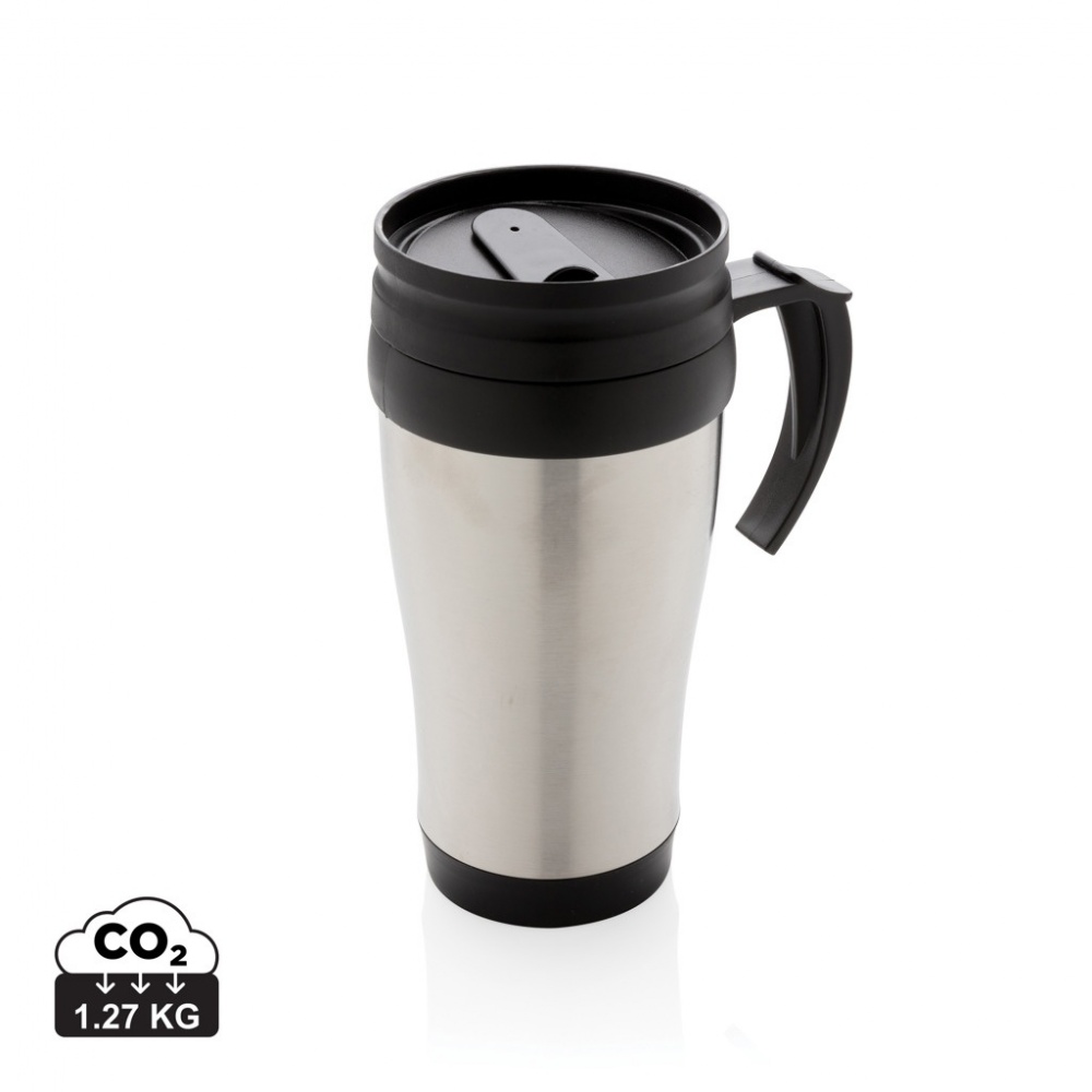 Logo trade promotional giveaway photo of: Stainless steel mug