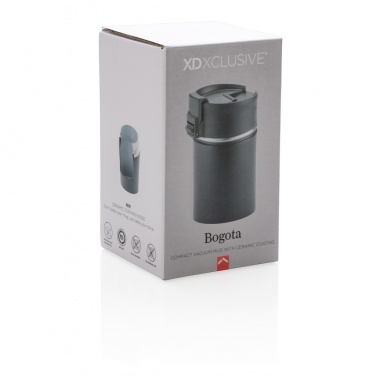 Logotrade promotional product image of: Bogota compact vacuum mug with ceramic coating