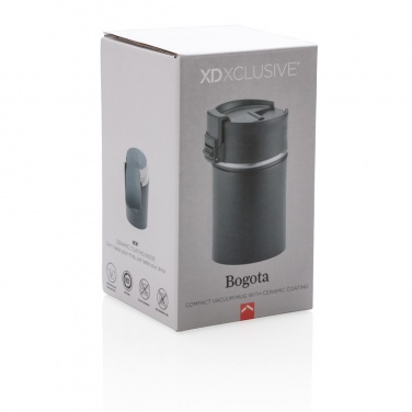 Logo trade promotional items picture of: Bogota compact vacuum mug with ceramic coating