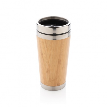 Logo trade promotional giveaways picture of: Bamboo tumbler