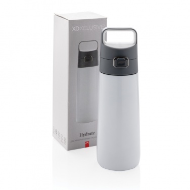 Logotrade promotional giveaway image of: Hydrate leak proof lockable vacuum bottle