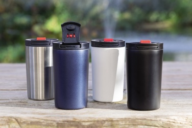 Logo trade promotional giveaways image of: Double wall vacuum leakproof lock mug 300ml