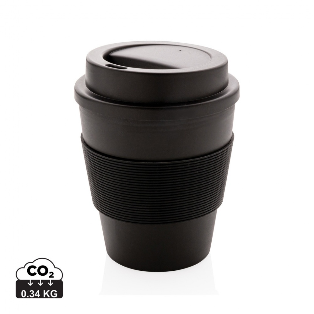 Logotrade promotional giveaway picture of: Reusable Coffee cup with screw lid 350ml