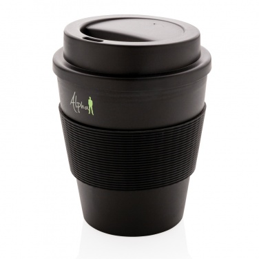 Logo trade promotional items image of: Reusable Coffee cup with screw lid 350ml