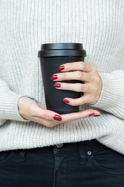 Logotrade promotional gifts photo of: Reusable double wall coffee cup 300ml