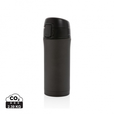 Logotrade promotional item picture of: Metallic easy lock vacuum mug