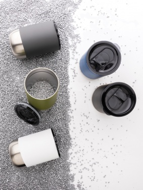 Logo trade promotional products image of: RCS recycled stainless steel tumbler