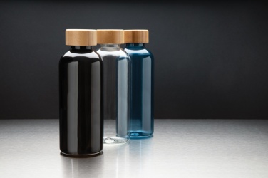 Logo trade promotional merchandise photo of: RCS RPET bottle with bamboo lid