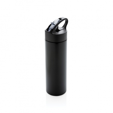 Logo trade advertising products picture of: Sport bottle with straw