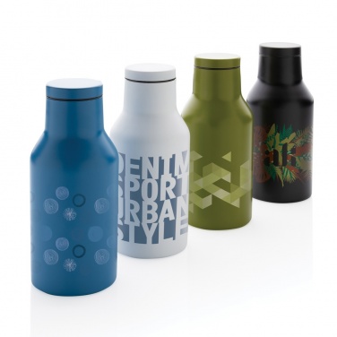 Logotrade promotional gift picture of: RCS Recycled stainless steel compact bottle