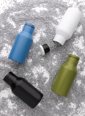 Logotrade advertising product picture of: RCS Recycled stainless steel compact bottle