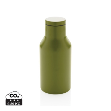 Logo trade promotional gifts image of: RCS Recycled stainless steel compact bottle