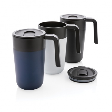 Logotrade corporate gifts photo of: GRS Recycled PP and SS mug with handle