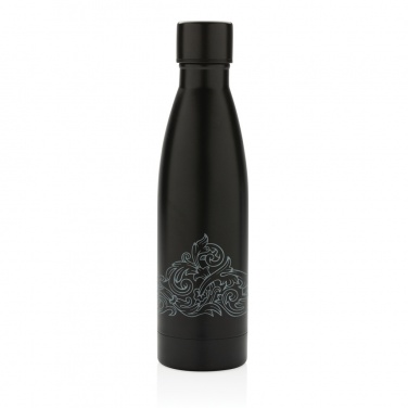 Logo trade promotional gifts image of: RCS Recycled stainless steel solid vacuum bottle