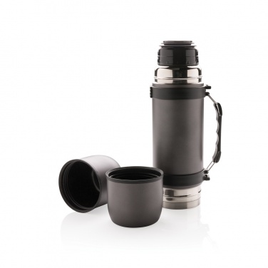 Logo trade promotional gifts picture of: Vacuum flask with 2 cups