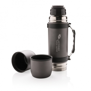 Logo trade promotional merchandise image of: Vacuum flask with 2 cups