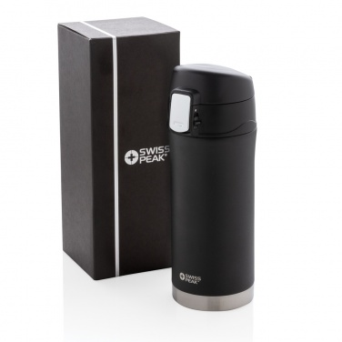 Logo trade promotional merchandise photo of: Swiss Peak Elite copper vacuum mug