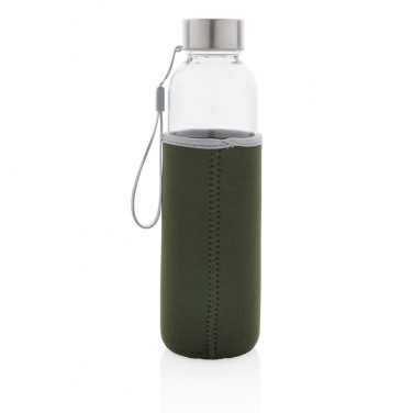 Logotrade promotional merchandise photo of: Glass bottle with neoprene sleeve
