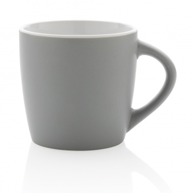Logo trade promotional items image of: Ceramic mug with coloured inner 300ml