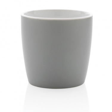Logo trade promotional giveaways image of: Ceramic mug with coloured inner 300ml