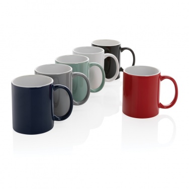 Logo trade corporate gifts image of: Ceramic classic mug 350ml