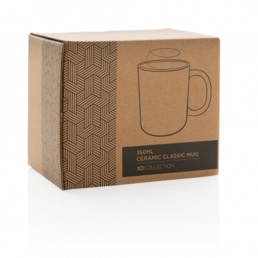 Logo trade promotional giveaway photo of: Ceramic classic mug 350ml
