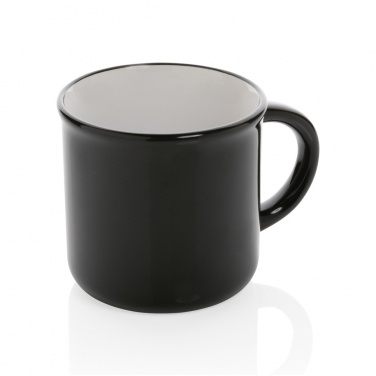Logo trade corporate gift photo of: Vintage ceramic mug 280ml